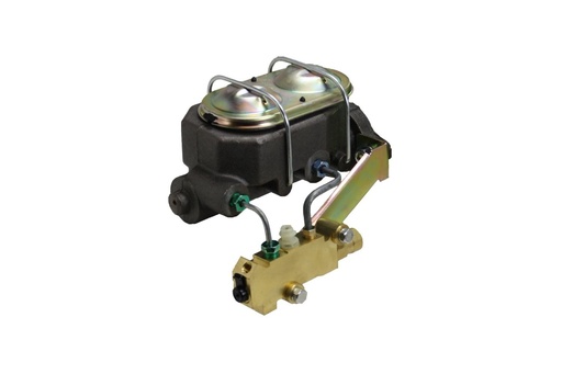 [LEB-FC1008HK] Leed Brakes FC1008HK: FC1008HK Master Cylinder, Manual Hydraulic Kit w/Pre-Bent Lines & Disc/Disc Valve