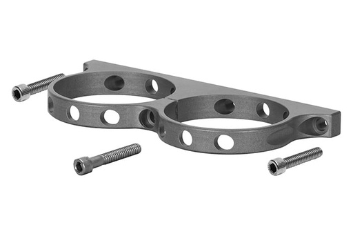 [WIL-250-16393] Wilwood 250-16393: Dual Mount Reservoir Bracket for Billet Brake/Clutch Reservoirs w/2.45 in. Nominal Diameter [Anodized Finish]