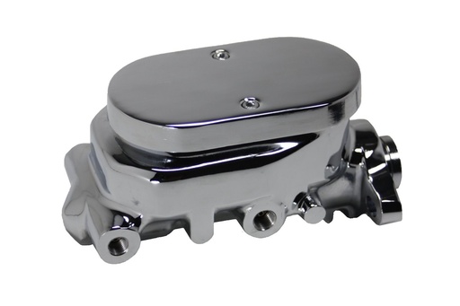 [LEB-MC005] Leed Brakes MC005: MC005 Master Cylinder, 1977-1982 Chevrolet Corvette, 1 Inch Bore, Gm-Style, Chrome, Flat Top