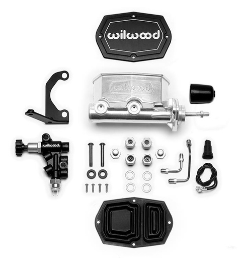 [WIL-261-15659-P] Wilwood 261-15659-P: 261-15659-P Aluminum Tandem Compact Master Cylinder Kits
