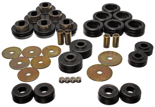 [ENS-3-4118G] Energy Suspension 3-4118G: Body Mount Bushing Set 1981-1990 Chevy K5 Blazer & GMC Jimmy
