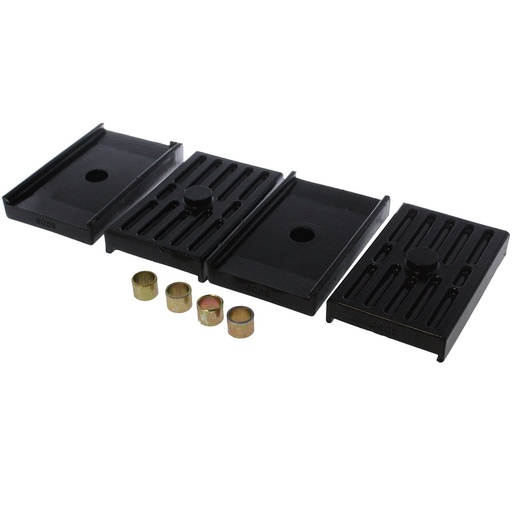 [ENS-3-6112G] Energy Suspension 3-6112G: Leaf Spring Pad Set 1968-69 Chevy Camaro, Pontiac Firebird & 1969-79 Nova