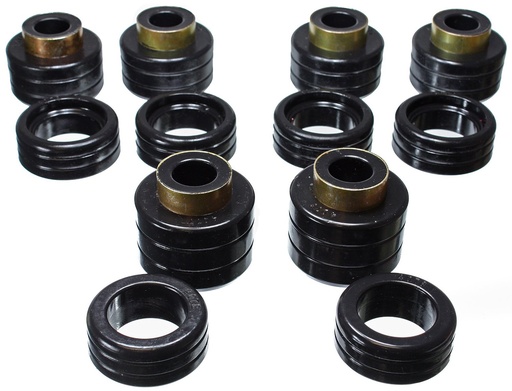 [ENS-3-4123G] Energy Suspension 3-4123G: Body Mount Bushing Set 1988-2000 GM C/K Series Pickup