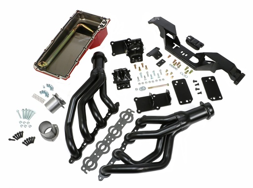 [TRD-42011] Trans Dapt 42011: 42011 Swap-In-A-Box Kit for GM Gen III/IV LS Engine and Automatic Transmission, 1967-1969 GM F-Body, 1968-1974 GM X-Body