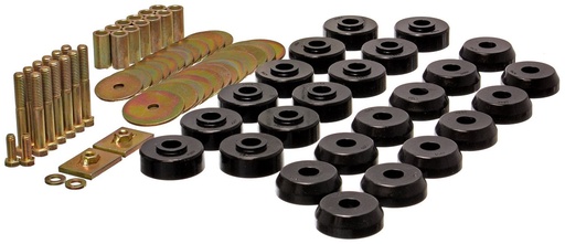 [ENS-3-4167G] Energy Suspension 3-4167G: Body Mount Bushing Set 1959-1964 Chevy Impala