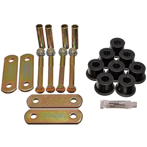 [ENS-3-2135G] Energy Suspension 3-2135G: Heavy Duty Shackle Set 1967-81 Chevy Camaro