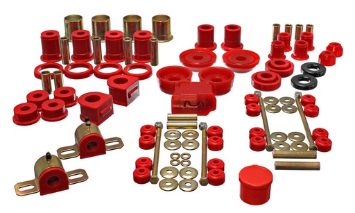 [ENS-3-18130R] Energy Suspension 3-18130R: Hyper-Flex System Complete Master Bushing Set 1993-02 Chevy Camaro & Pontiac Firebird