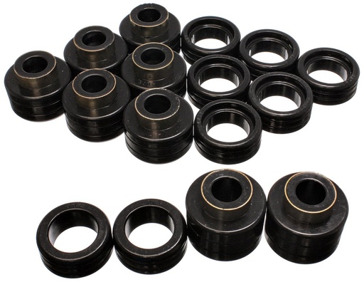 [ENS-3-4122G] Energy Suspension 3-4122G: Body Mount Bushing Set 1988-2000 GM C/K Series Pickup