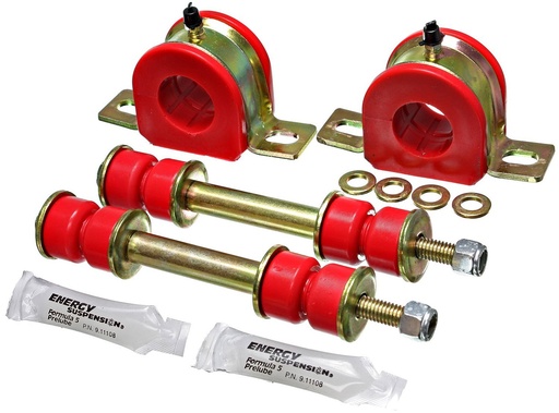 [ENS-3-5178R] Energy Suspension 3-5178R: Front Greasable Sway Bar Bushings 1988-2000 GM C/R Series Pickup, Suburban, Blazer, Tahoe & Yukon