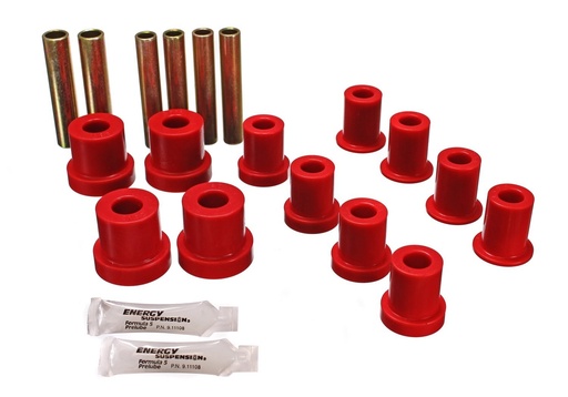 [ENS-3-2112R] Energy Suspension 3-2112R: Leaf Spring Bushings 1970-87 GM Full Size SUV & Pickup