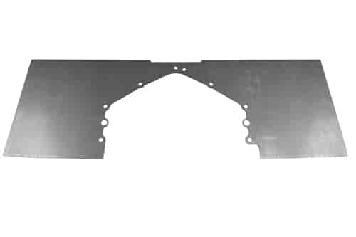 [ICB-551809] ICT Billet 551809: Mid-Mount Motor Plate for Small Block Chevy, Big Block Chevy, LS, & LT Engine