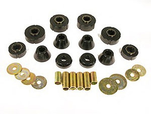 [PTP-7-101-BL] Prothane 7-101-BL: Body Mount Bushings 1967-1972 Chevy C10