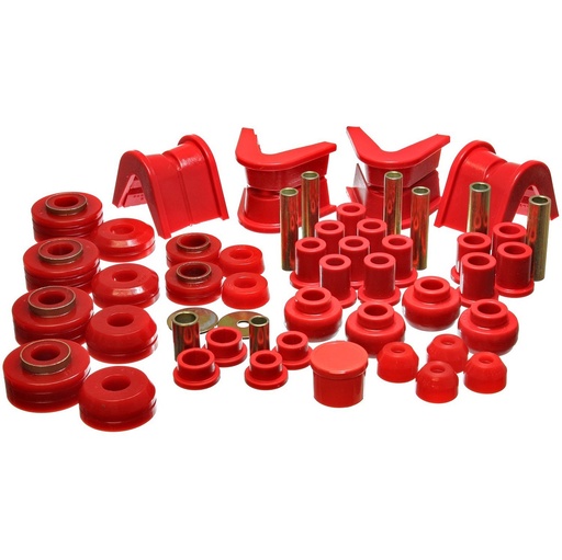 [ENS-4-18107R] Energy Suspension 4-18107R: Hyper-Flex Bushing Set 1977-79 Ford F150