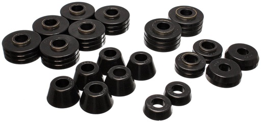 [ENS-4-4102G] Energy Suspension 4-4102G: Body Mount Bushing Set 1978-1979 Ford Bronco