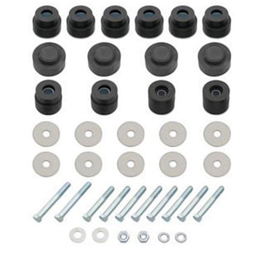 [GMK-4032990681S] Goodmark 4032990681S: GMK4032990681S Body Mount Bushing Set 1968-1972 Chevelle 2-Door Except Convertible Or Big Block 24 Bushings