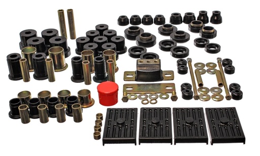 [ENS-3-18118G] Energy Suspension 3-18118G: Hyper-Flex System Complete Master Bushing Set 1967-69 Chevy Camaro & Pontiac Firedbird