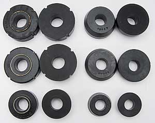 [PTP-6-110-BL] Prothane 6-110-BL: Body & Cab Mount Bushings 1966-79 Ford F-100/F-150/F-250/F-350 Truck 2WD