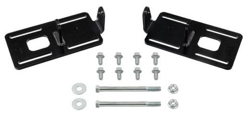 [ICB-EM-LT-ADJ01] ICT Billet EM-LT-ADJ01: EM-LT-ADJ01 Slider Engine Swap Mounts for GM Gen V LT Engine to Small Block Chevy Rubber Frame Mounts