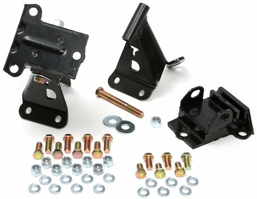 [TRD-4177] Trans Dapt 4177: Engine Swap Motor Mount Kit Small Block Chevy 283-400 or 4.3L V6 into 1955-57 (Tri-5) Chevy 150, 210, Belair, Nomad
