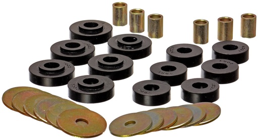 [ENS-3-4102G] Energy Suspension 3-4102G: Body Mount Bushing Set 1963-67 Corvette