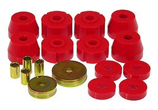 [PTP-4-102] Prothane 4-102: Body Mount Bushing Kit 1972-85 Dodge D100-D300, W100-W300 Truck