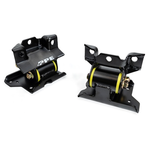 [PPE-168030160] PPE Power 168030160: 168030160 Engine Mount Kit with High-Performance Silicone Bushings - 01-10 GM 6.6L Duramax - 60 Hardness