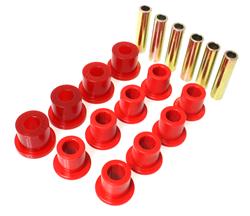 [ENS-2-2107R] Energy Suspension 2-2107R: Leaf Spring Bushings 1987-95 Jeep Wrangler YJ