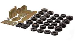 [ENS-3-4160G] Energy Suspension 3-4160G: Body Mount Bushing Set 1968-1972 Buick Skylark