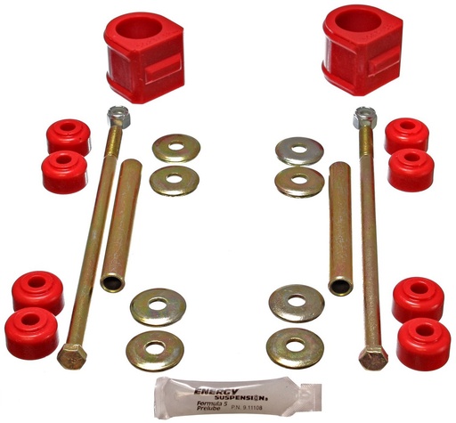 [ENS-3-5136R] Energy Suspension 3-5136R: Front Sway Bar Bushing & End Link Set 1988-1998 GM K-Series & V-Series Pickup