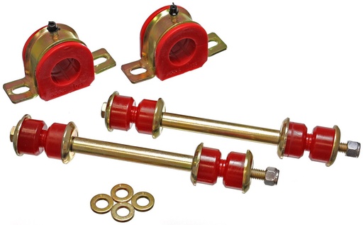 [ENS-3-5214R] Energy Suspension 3-5214R: Front Sway Bar Bushing & End Link Set 2000-2006 Chevy Tahoe, Suburban, Avalanche & GMC Yukon