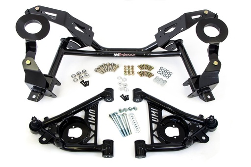 [UPI-240131-B] UMI Performance 240131-B: We all know weight equals horsepower. UMI?s direct bolt-in replacement K-member and lower a-arm kit