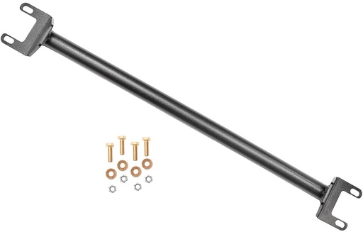 [BMR-STB412H] BMR Suspension STB412H: STB412H Rear Shock Tower Brace for Select 1964-1972 Buick, Chevy, Olds, Pontiac Cars (Black Hammertone)