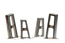 [GMF-190-5300-5] GSI Machine and Fabrication Raised Bed Mounts