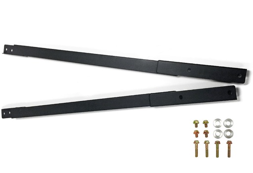 [SDA-555-5207] Steeda 555-5207: Chassis Jacking Rails for 2015-2017 Ford Mustang Convertible