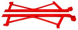 [BMR-SFC011R] BMR Suspension SFC011R: Subframe Connectors 2005-14 Mustang GT