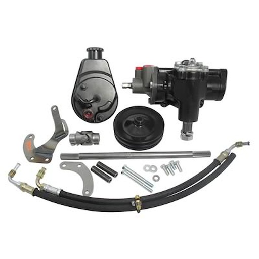 [BRG-999014] Borgeson 999014: Complete Power Steering Conversion Kit 1958-64 Chevy with Small Block & Short Water Pump