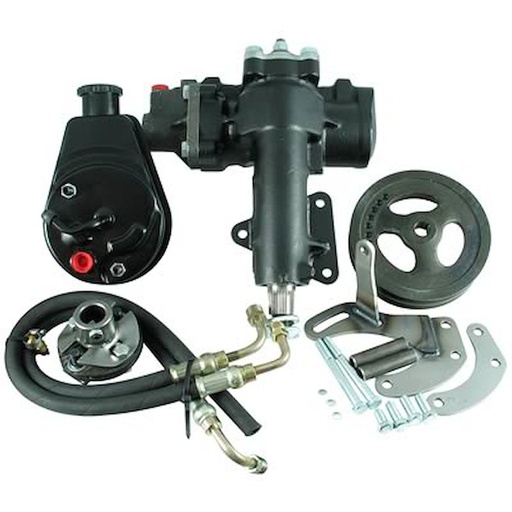 [BRG-999016] Borgeson 999016: Complete Power Steering Conversion Kit 1963-66 Corvette with Small Block & Short Water Pump
