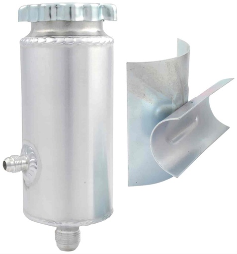 [AAF-ALL36130] Allstar Performance ALL36130: Economy Power Steering Tank W/ Bracket 8" Tall x 3" Diameter