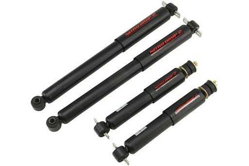 [BEL-9116] Belltech 9116: 9116 Nitro Drop 2 Shock Set for 1982-2003 Chevy S10/Blazer, 1982-2003 GMC S15/Jimmy/Sonoma, 1996-2003 Isuzu Ascender/Hombre