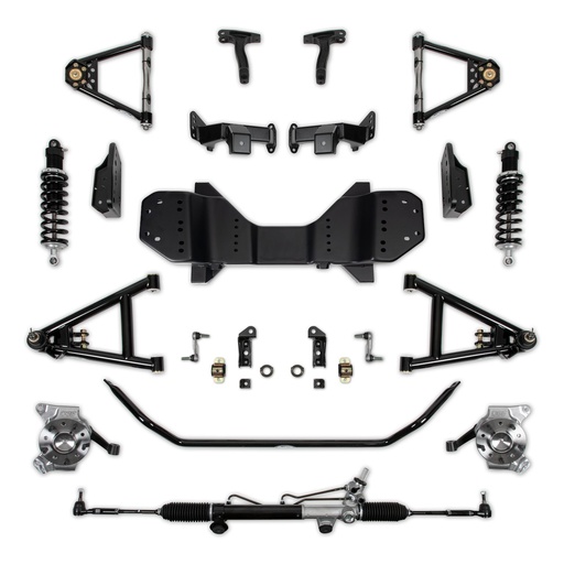 [DSR-032082-SDS] Detroit Speed 032082-SDS: SpeedMAX Front Suspension System 1973-1987 GM C10 Pickup Truck - Single-Adjustable Shocks