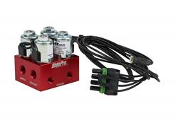 [ART-31932501] Ridetech 31932501: Air Valve Block. RidePro 2-Way with 1/4 NPT Ports. Fittings Sold Separately.
