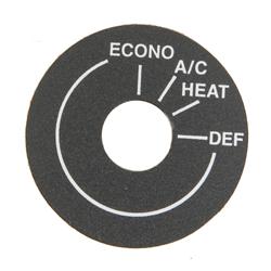 [VTA-20559-VUP] Vintage Air 20559-VUP: AC/Heat/Defrost Mode Knob Decal