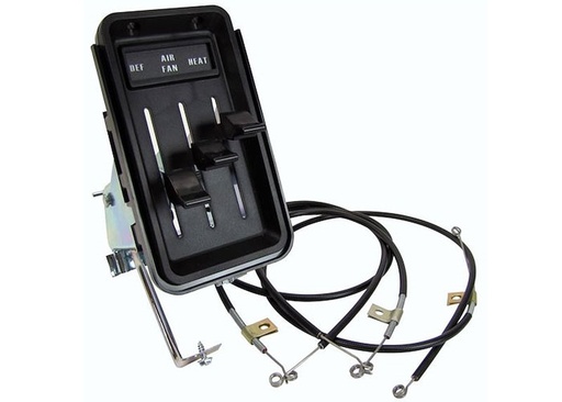 [HCT-HCA6466] Brothers Trucks HCA6466: HCA6466 Heater Control 1964-1966 Chevy/GMC C/K Series Truck, With Cables