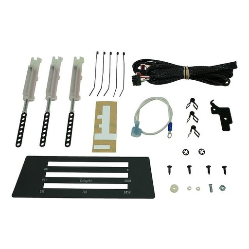 [VTA-475166] Vintage Air 475166: 475166 Gen IV & Gen 5 SureFit Control Panel Conversion Kit for 1967-1968 Chevy Camaro, Pontiac Firebird w/Factory Air