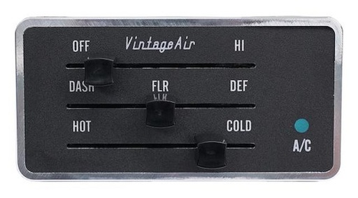 [VTA-491275] Vintage Air 491275: 491275 Gen IV or Gen 5 SureFit Control Panel Kit for 1953-1956 Ford F100