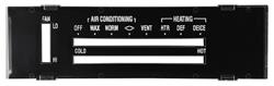 [OPG-C980040] RESTOPARTS SuppliedClimate Control Panel Components