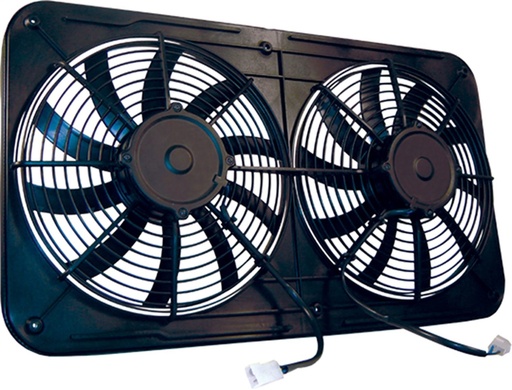 [MAR-MJS26K] Maradyne Fans MJS26K: Jetstreme II Series Electric Cooling Fan, Diameter: 12 in., Type: Double, 2,600 cfm