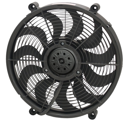 [DER-16917] Derale 16917: 16917 17 in. High Output Single Radiator Pusher/Puller Fan with Standard Mount Kit