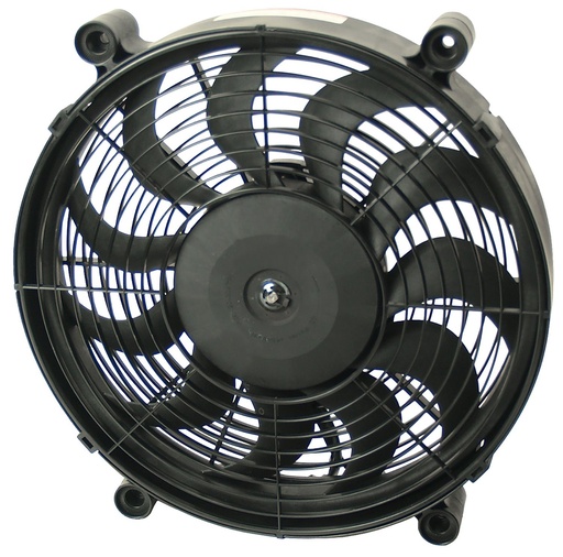 [DER-16212] Derale 16212: 12" High Output Single RAD Electric Fan - Premium Mounting Kit 1450/1000 cfm