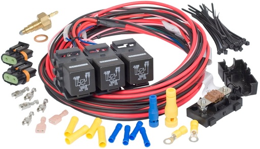 [PRF-30118] Painless Performance Products 30118: LSx Dual Fan-Dual Activation Fan Relay Kit